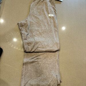 Peloton DreamBlend Side Split Pants in Heathered Brown